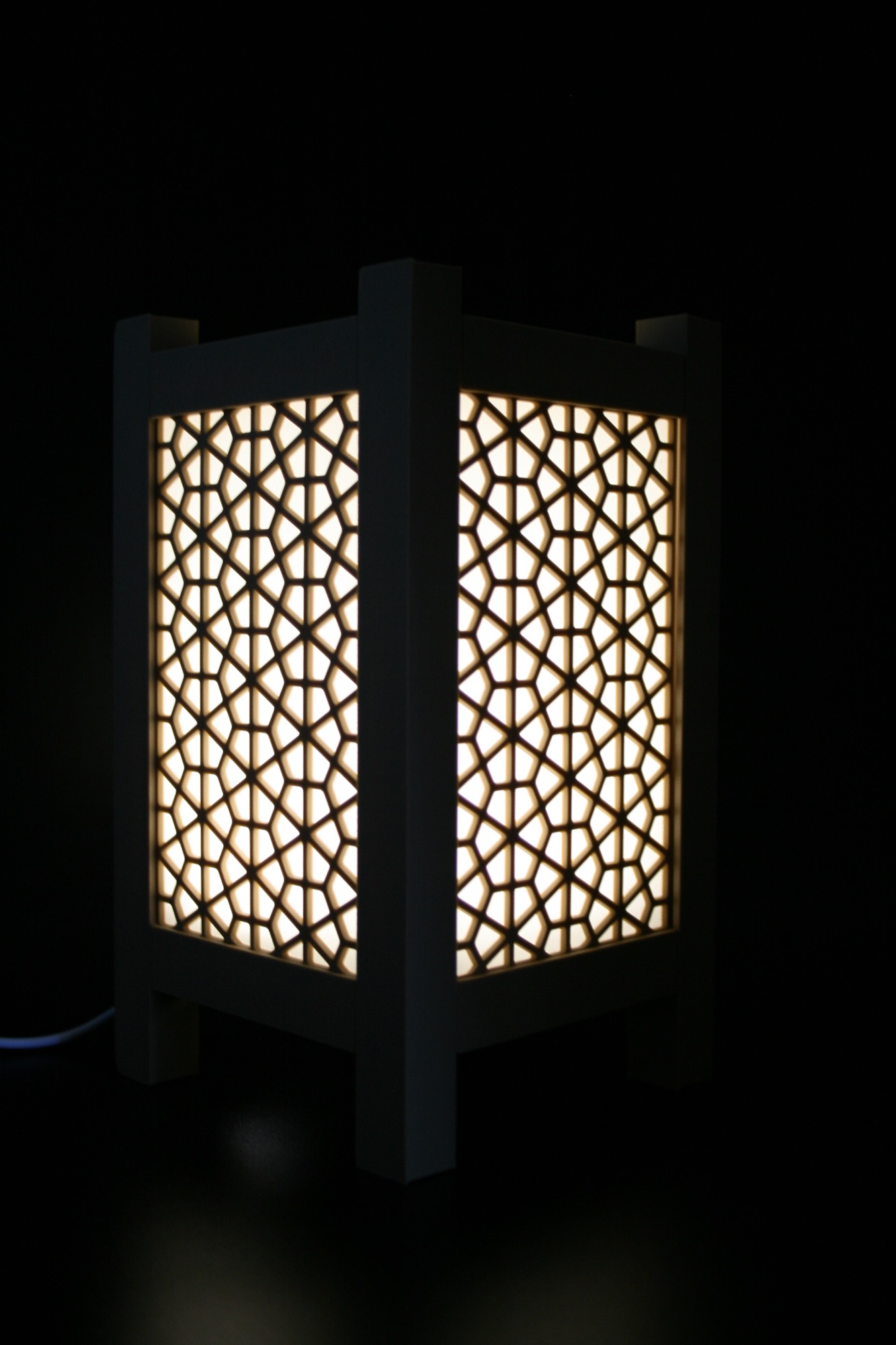 Лампа 'Мрамор и золото' 5